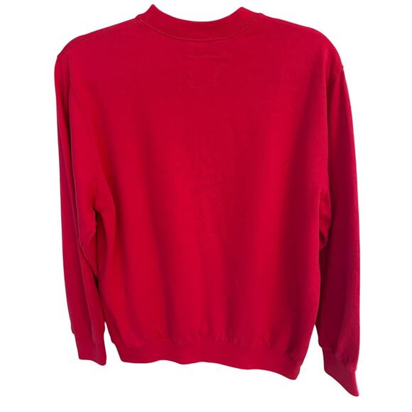 New For Days Red Embroidered “For Better Days” Sweatshirt – Size Small - Picture 3 of 3